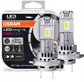 Žiarovky - OSRAM H7 Leding HL Easy LED žiarovky H7/H18 2 ks