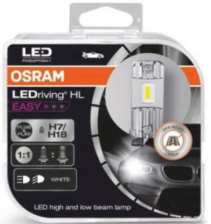 Žiarovky - OSRAM LEDRING LED žiarovky H7/H18 6000K duo