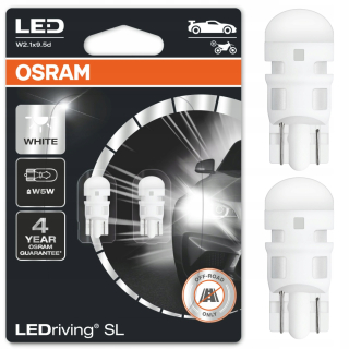 Žiarovky - Osram W5W White 6000k Ledring SL 0,8W 2825DWP