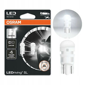 Žiarovky - Osram W5W White 6000K Leding SL