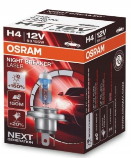Žiarovky - Osram žiarovka H4 60/55 12V NightBreaker +150% 1 ks
