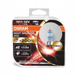 Žiarovky - Osram žiarovky H11 Night Breaker laser + 200% box
