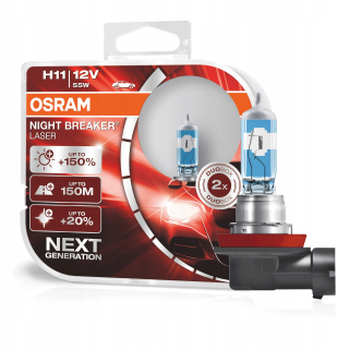 Žiarovky - Osram žiarovky H11 Night Breaker laser +150%