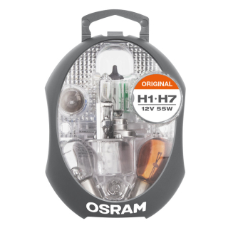 Žiarovky - Osramová sada náhradných žiaroviek H1/H7