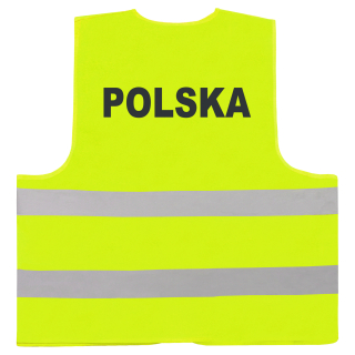 Výstražná reflexná košeľa.