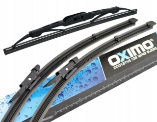 Stierače na auto zostava - OXIMO SEAT Leon 2 07.2005-02.2009 + Zadný vopred nastavený