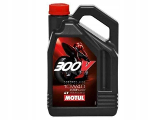 Olej 10W40 Motul 300V Factory Line 4L /Motocykle /