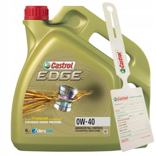Castrol Edge Titanium FST 0W-40 4L Pendant Oil