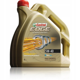 Castrol Edge Turbo Diesel Titanium Oil 4 L 5W-40