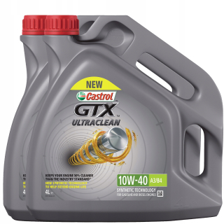 Castrol GTX Ultraclean 10W-40 A3B4 4L + 4L olej