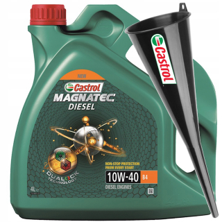 Castrol Magnatec Diesel 10W-40 B4 4L + Funnel Oil