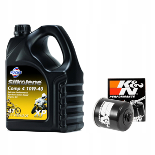 Olej FUCHS Silkolene COMP 4 10W40 4l + filter KN204