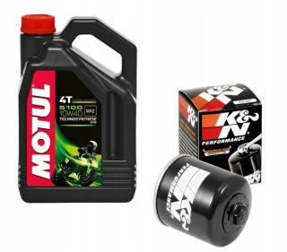 Olej + K&N Suzuki GSX-R 600 K1 K2 K3 K3 Filter