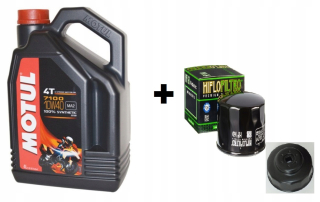 Motul olejového filtra 10W40 BMW F 650 800 GS R