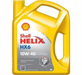 Helix HX6 10W40 4L API SL/CF ACEA A3/B4 MB 2