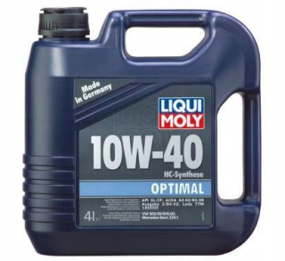 Liqui Moly Optimal 10W40 4L API SL/CF, ACEA A Oil