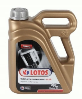 LOTOS Syntetický turbo naftový olej 4 L 5W-40