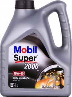 Mobil Super 2000 x1 4 L 10W-40 + Olej zadarmo!