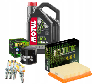 Motul 15W50 Oil Aprilia RSV4 1000 R Filtre sviečky