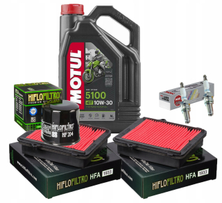 Motul 5100 10W30 Honda CRF 1000 Africa Filtre