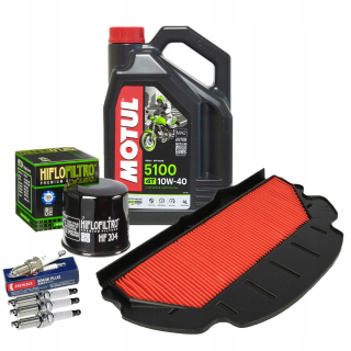Motul 5100 Honda CBR 900 RR SC50 Olejové sviečky Filter