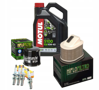 Motul 5100 Kawasaki Oil s 1000 03-06 Sviečkovým filtrom