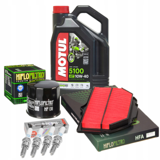 Motul 5100 Suzuki GSXR 1000 K7 K8 NGK Filtre