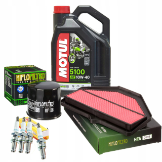 Motul 5100 Suzuki GSXR 600 K4 K5 Olejová sviečka filter