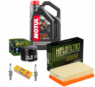 Motul 5W40 BMW R1200 RT LC 13-18 NGK filter