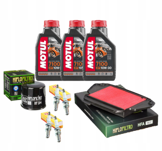 Motul 7100 10W30 Honda CBR 650F Sviečkový filter