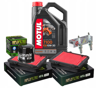 Motul 7100 10W30 Honda CRF 1000 Africa Filtre