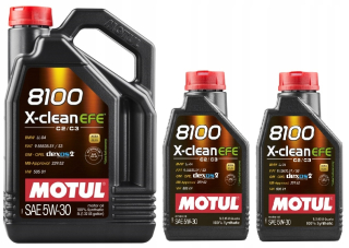 Motul 8100 X Clean EFE 5W30 7L BMW GM Oil