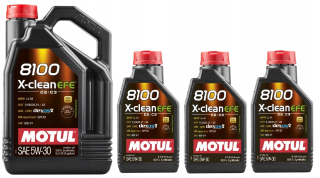 Motul 8100 X Clean EFE 5W30 8L BMW GM Oil