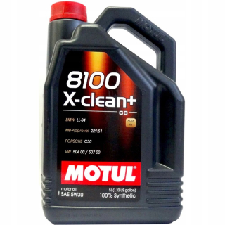 Motul 8100 X-Clean+ C3 5W/30 5L Oil