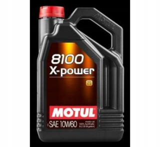 Motul 8100 X-Power 10W60 5L ACEA: A3/B4 API: