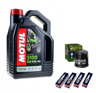 Motul Oil+Filter+Kawasaki Candles VN1600 07-08.