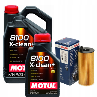 Motul LL04 5W30 Olej BMW 318D G20 G21 B47 Filter