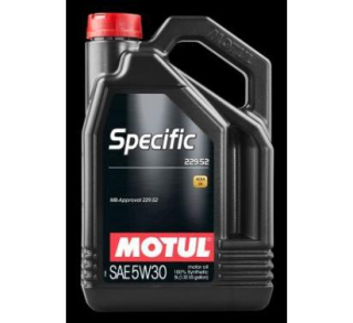 Motul špecifický olej 229,52 5W30 5L ACEA: C3 API: SM/
