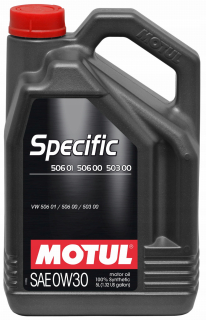 Motul špecifický 506 01-506 00-503 00 0W30 5L a
