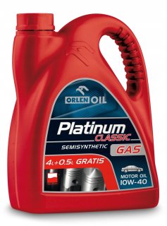 Orlen Platinum Classic Gas 10W40 4,5L oleja