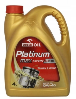 Orlen Platinum MaxExpert A3/B4 10W40 4L Olej