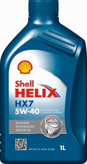 Shell Helix HX7 5W-40 (1L) olej