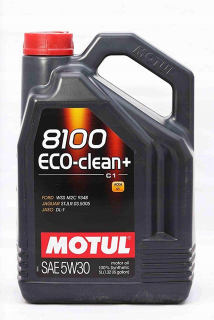 Motul 8100 Eco-Clean+ C1 5W30 5L AC motorový olej