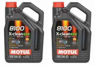 Motul 8100 X Clean EFE 5W30 10L Syntetický olej