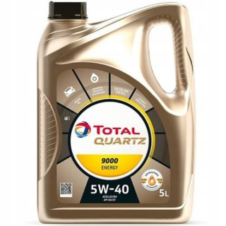 Celkový kremeň 9000 energetického oleja 5W-40