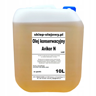 Sliezský olej Avikor N 10L proti korózii