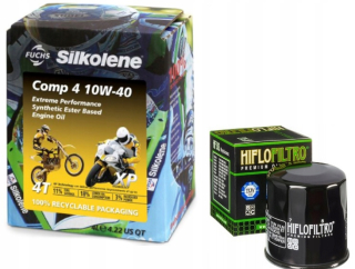 Silbolene Comp 4 10W40 Motocykel olej + filter
