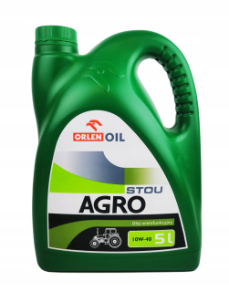 Minerálny olej Orlen Agro Stuu 10W-40 5L.