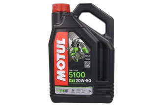 Polo-syntetický olej 4T Motul 5100 20W-50 4L