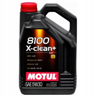 Motorový olej 5W30 Motul 8100 X-Clean+ C3 5L